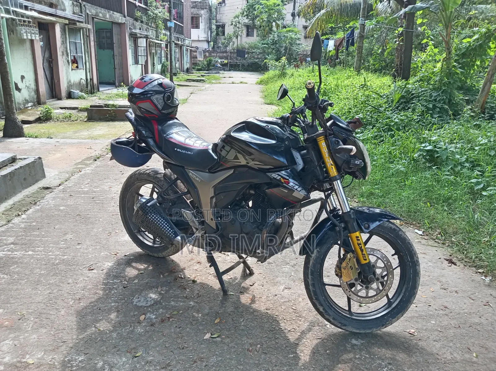 Suzuki Gixxer Monotone 2015 Black