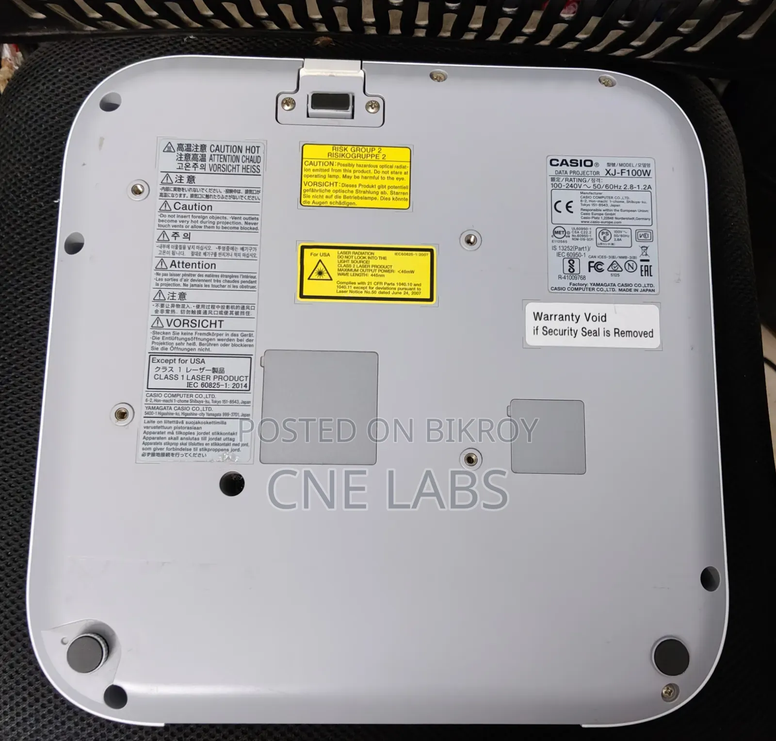Casio Xj-F100 Laser Led Hybrid Projector