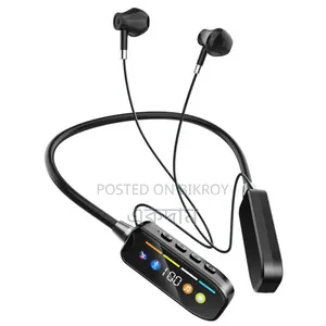 2025 Premium Wireless Neckband Earphone - Bluetooth 5.4