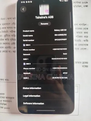 Samsung Galaxy A35 128 GB White