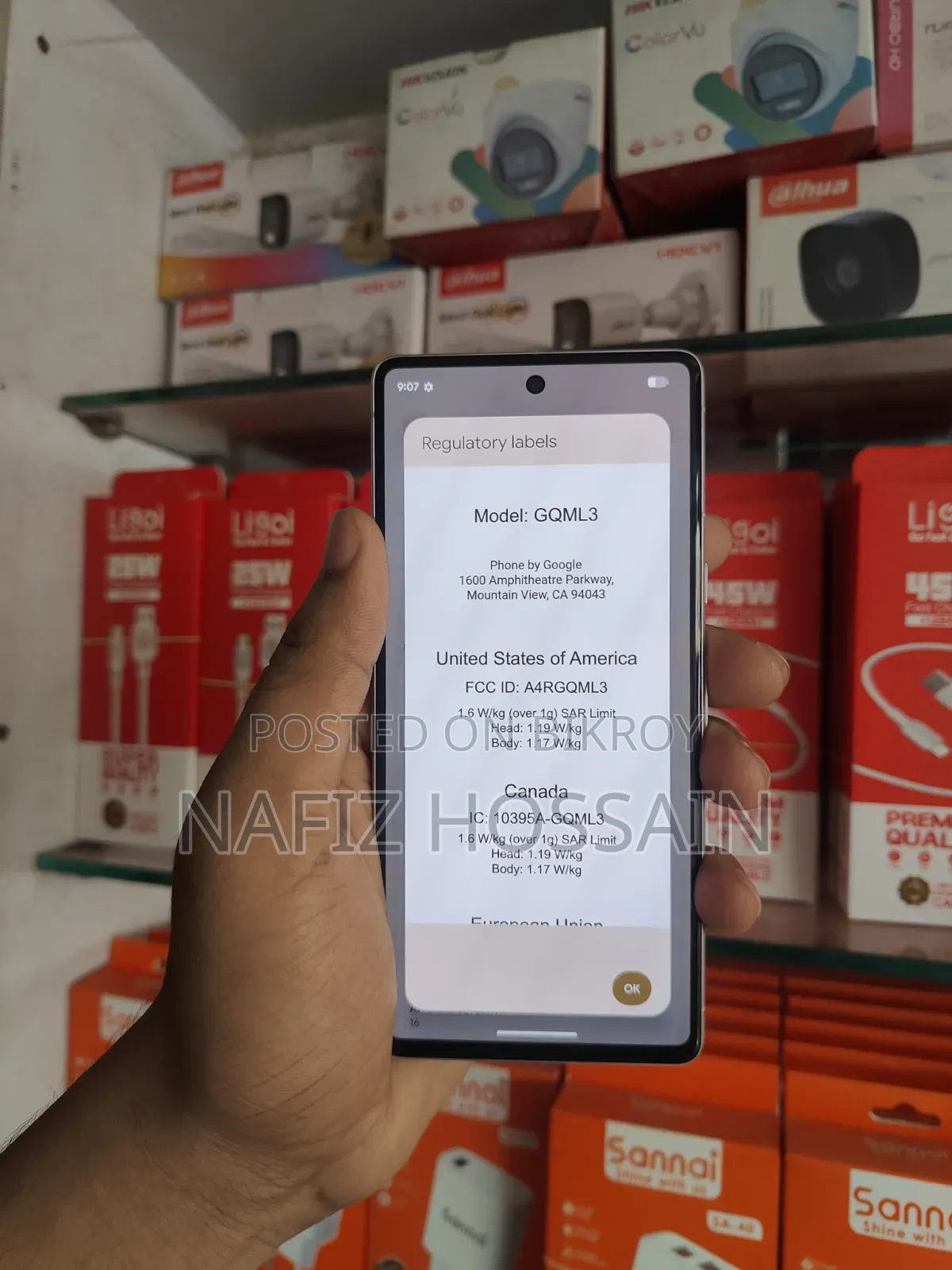 Google Pixel 7 128 GB White