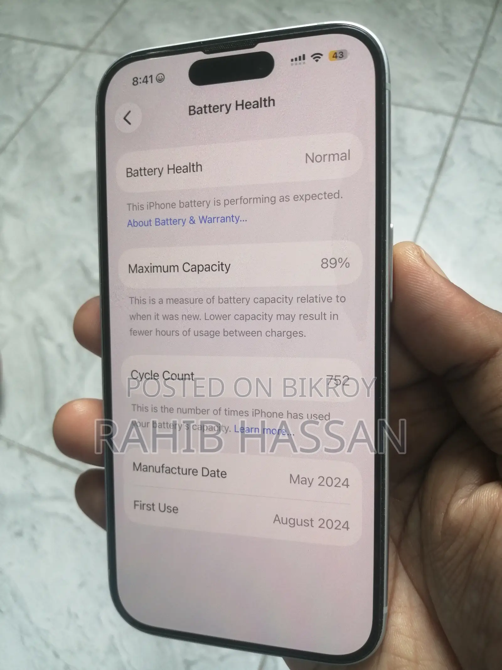Apple iPhone 15 128 GB