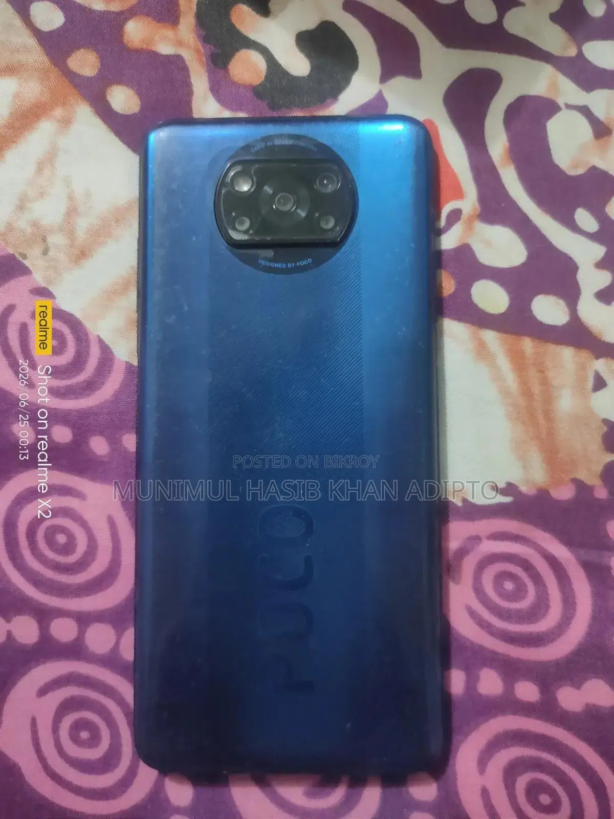 Xiaomi Poco X3 128 GB Blue