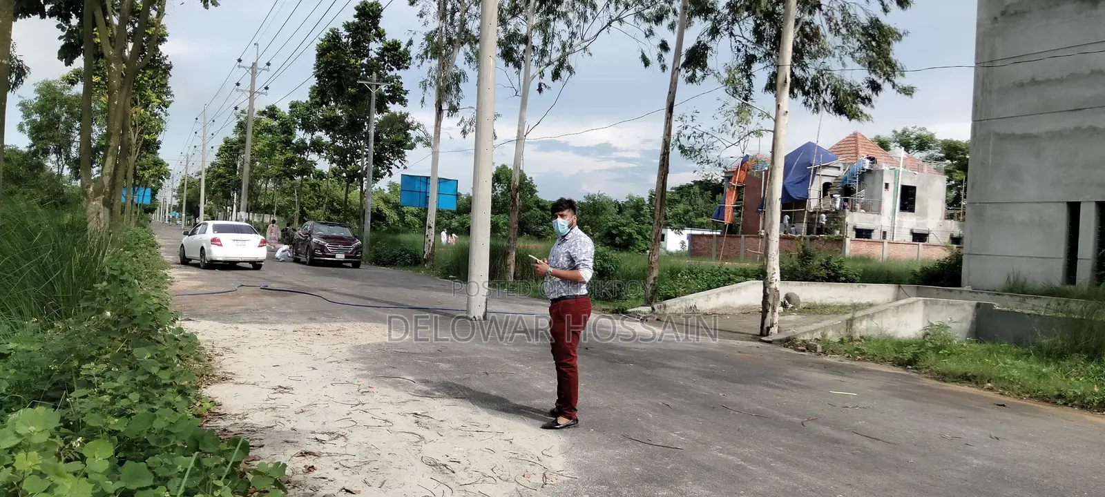 অপেক্ষা না করে বাউন্ডারি করা প্লট কিনেই বাড়ি করুন