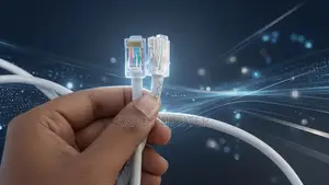 Premium Wifi Rj45 Short Lan Patch Cord