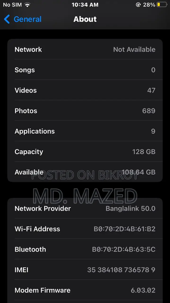 Apple iPhone 7 128 GB Black