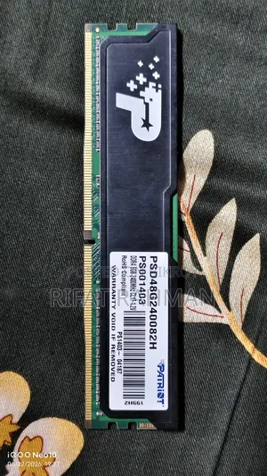 Patriot 8gb Ddr4 2400mhz Desktop Ram