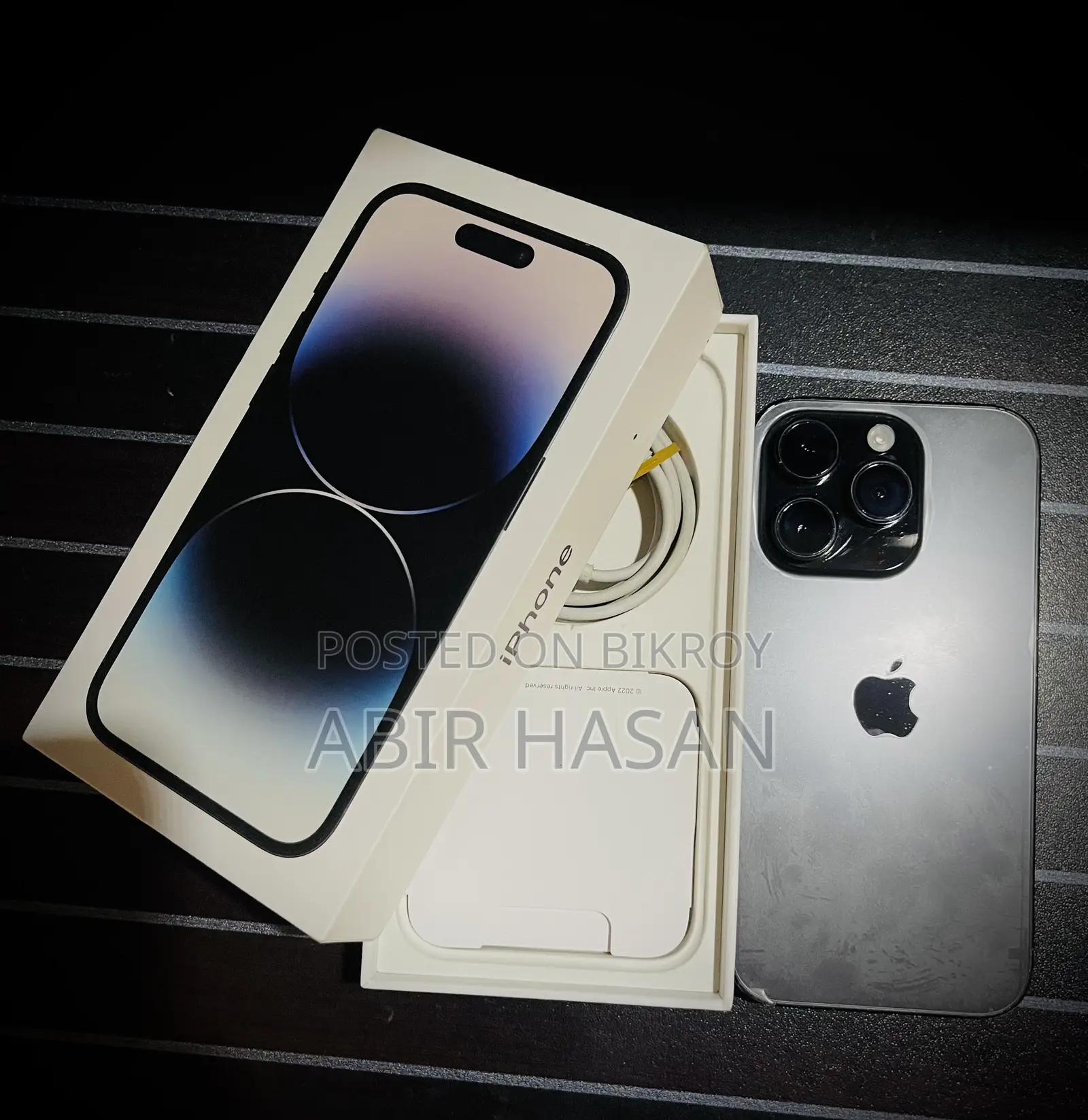 অ্যাপল আইফোন ১৪ প্রো ২৫৬ জিবি কালো
