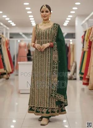 Semi-Stitched Georgette Party Dress