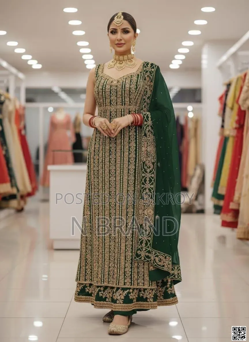 Semi-Stitched Georgette Party Dress