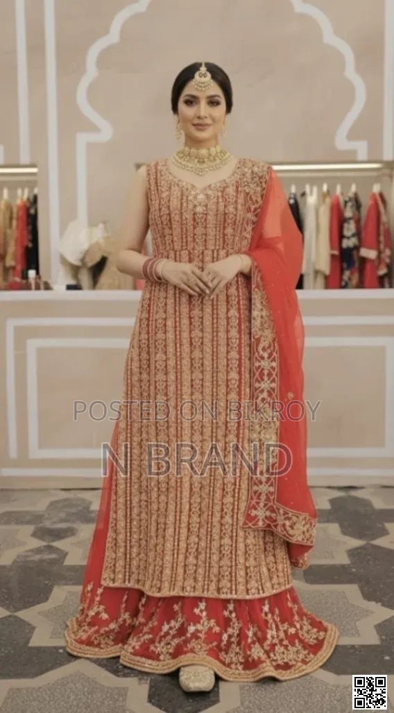 Semi-Stitched Georgette Party Dress