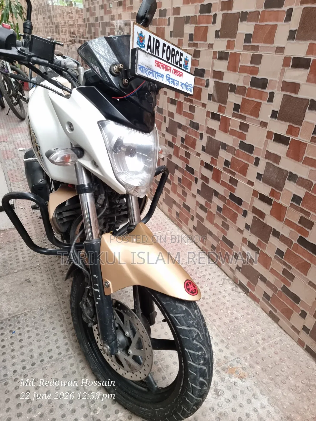 Yamaha FZ 2014 White