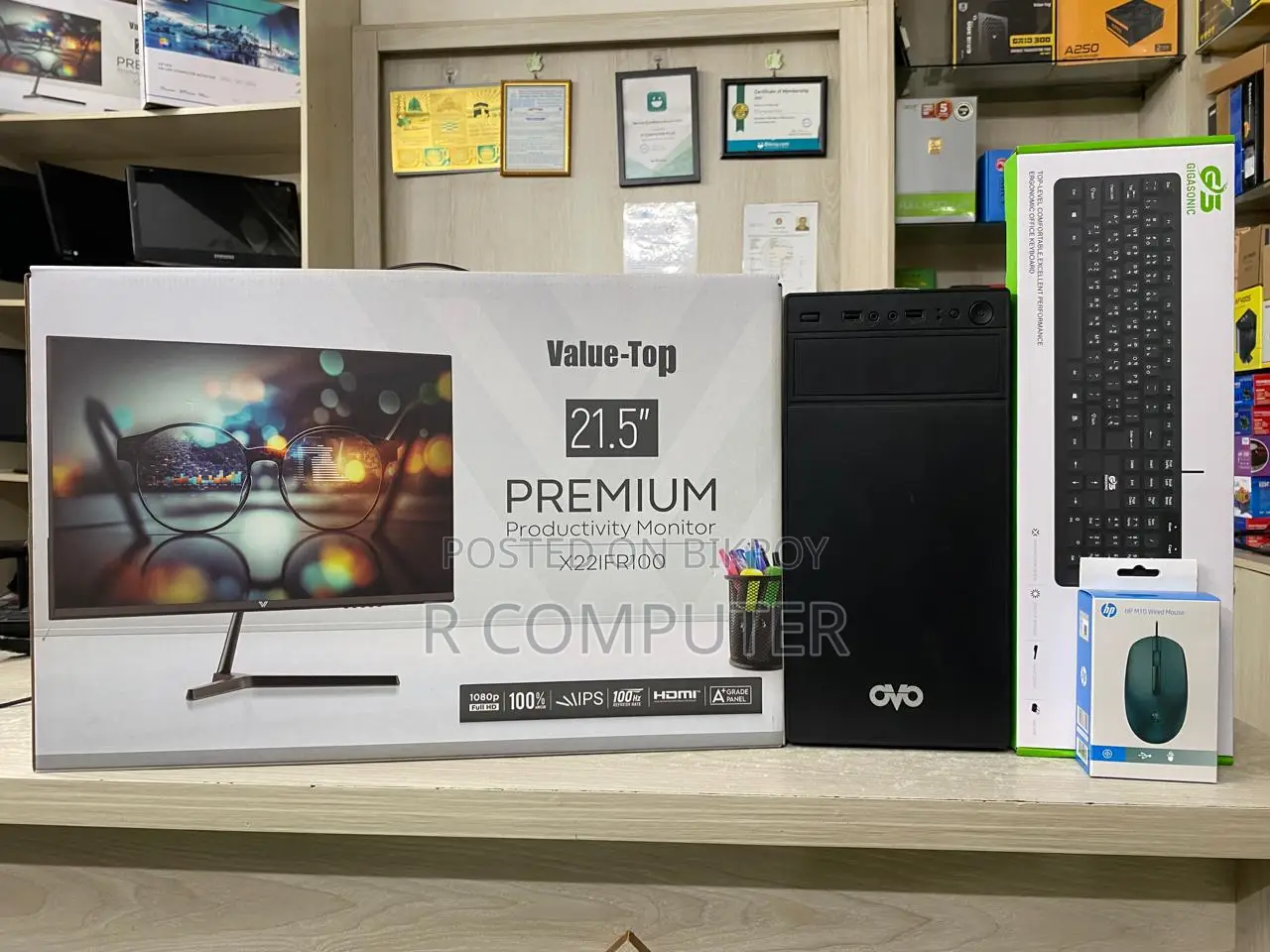 Desktop Computer 8GB Intel Core I5 SSD 128GB