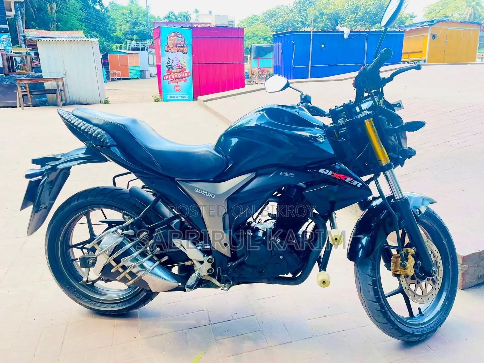 Suzuki Gixxer Monotone 2017 Black