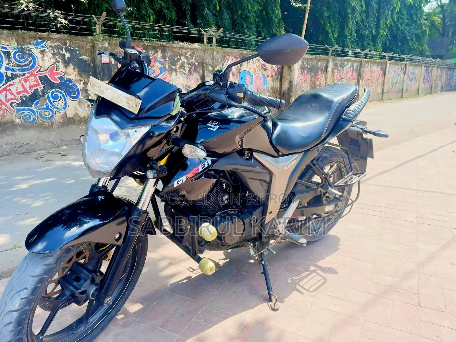 Suzuki Gixxer Monotone 2017 Black