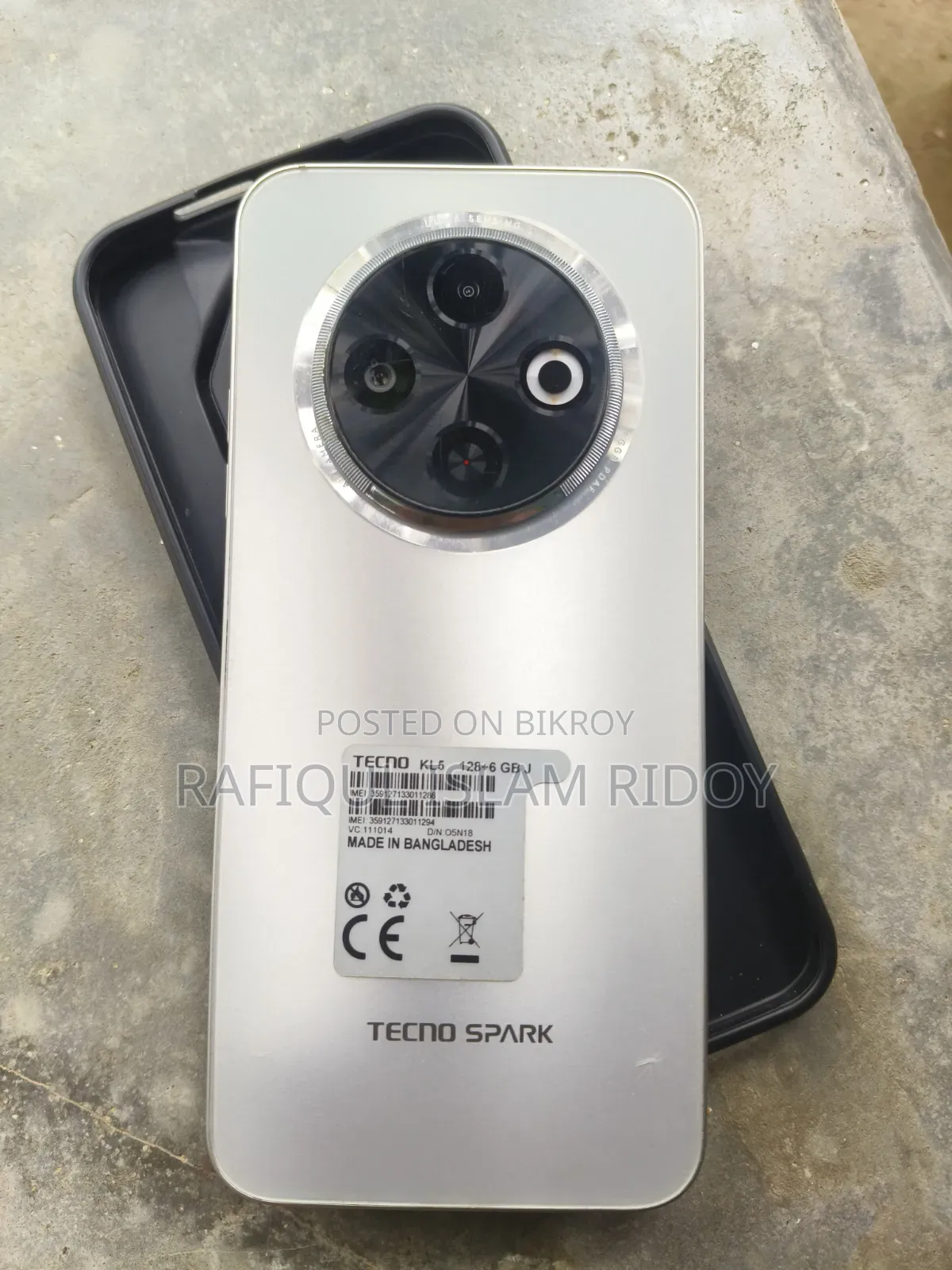 Tecno Spark 30C 128 GB White