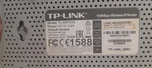 Tp-Link Tl-Wr720n 150mbps Wireless N Router