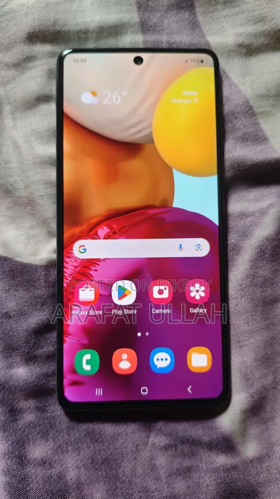 Samsung Galaxy A71 128 GB Blue
