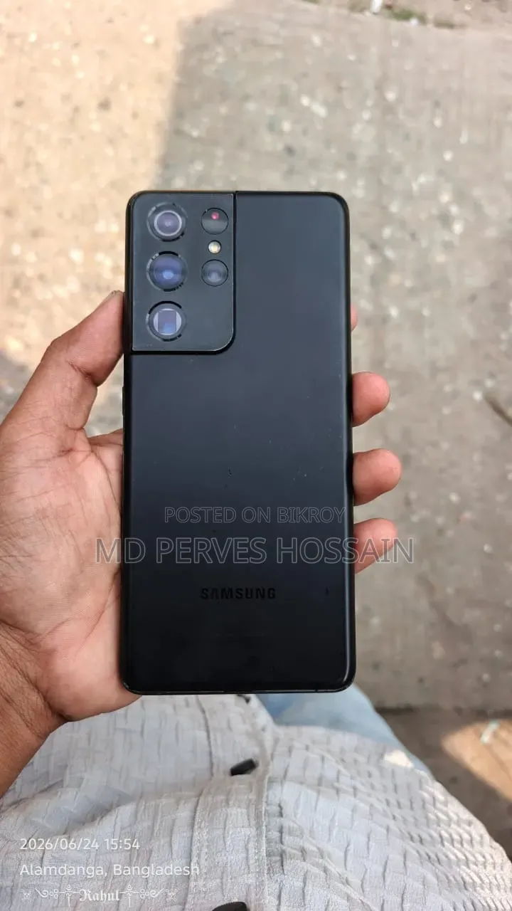 Samsung Galaxy S21 Ultra 5G 128 GB Black