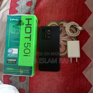 Infinix Hot 50i 128 GB Black