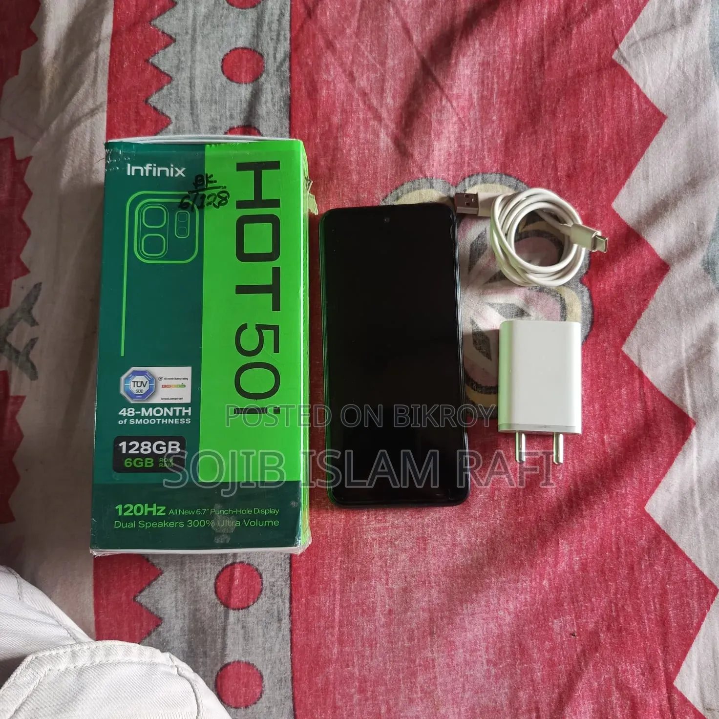 Infinix Hot 50i 128 GB Black