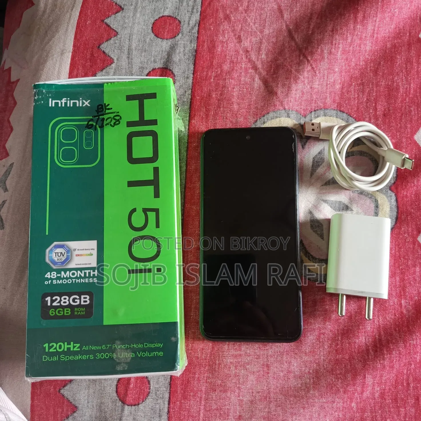Infinix Hot 50i 128 GB Black