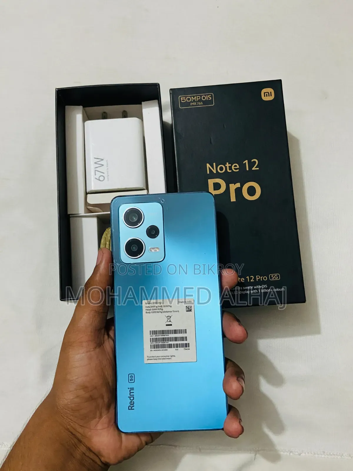 Xiaomi Redmi Note 12 Pro 5G 128 GB Blue