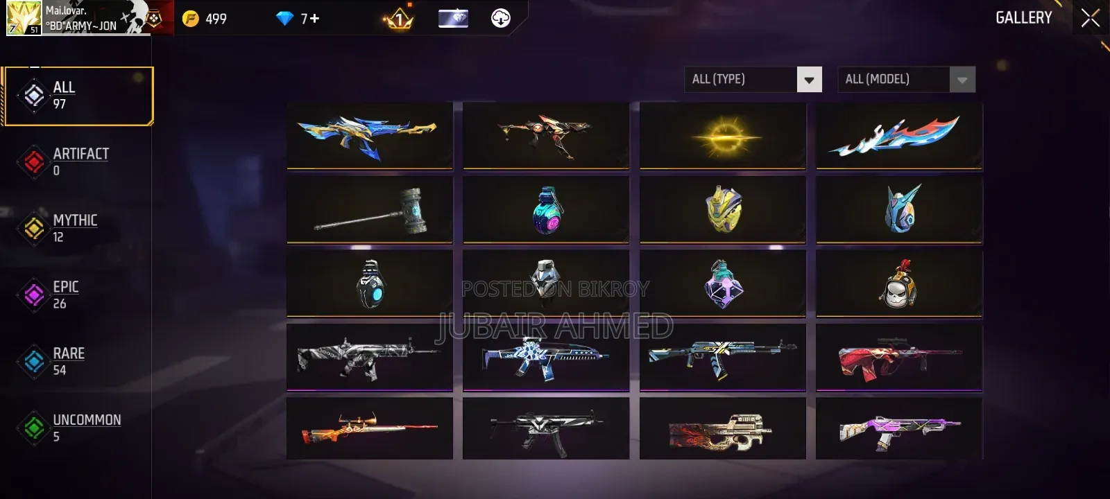 Free Fire ID 3 Years Old