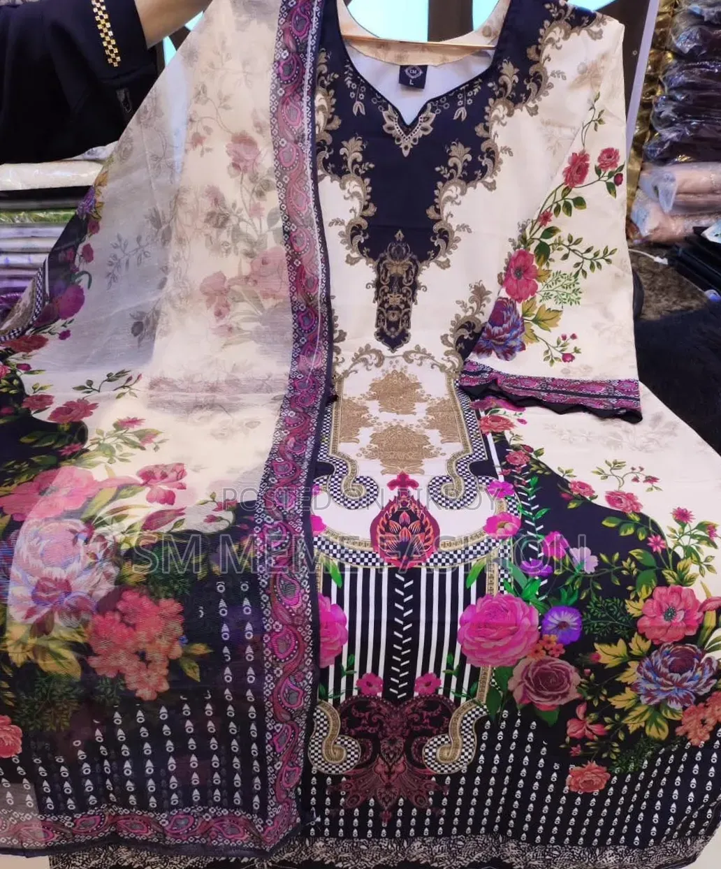 Digital Print Three Piece