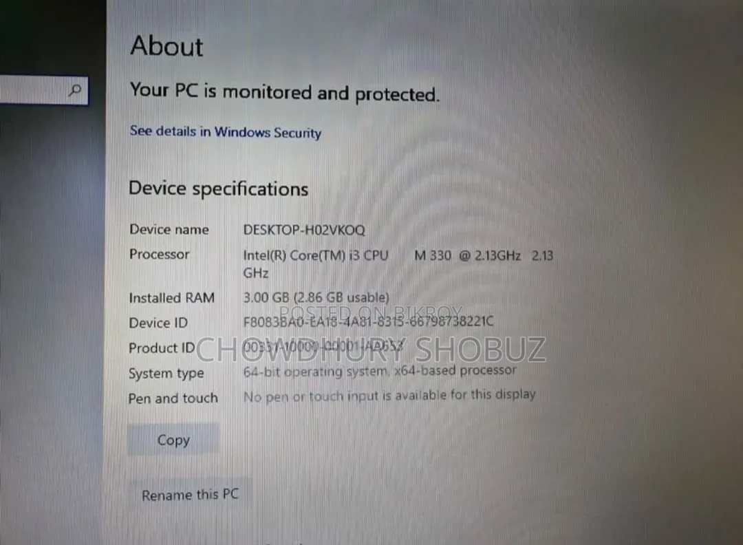 Laptop Dell Inspiron 15 5579 3GB Intel Core I3 HDD+SSD 750GB