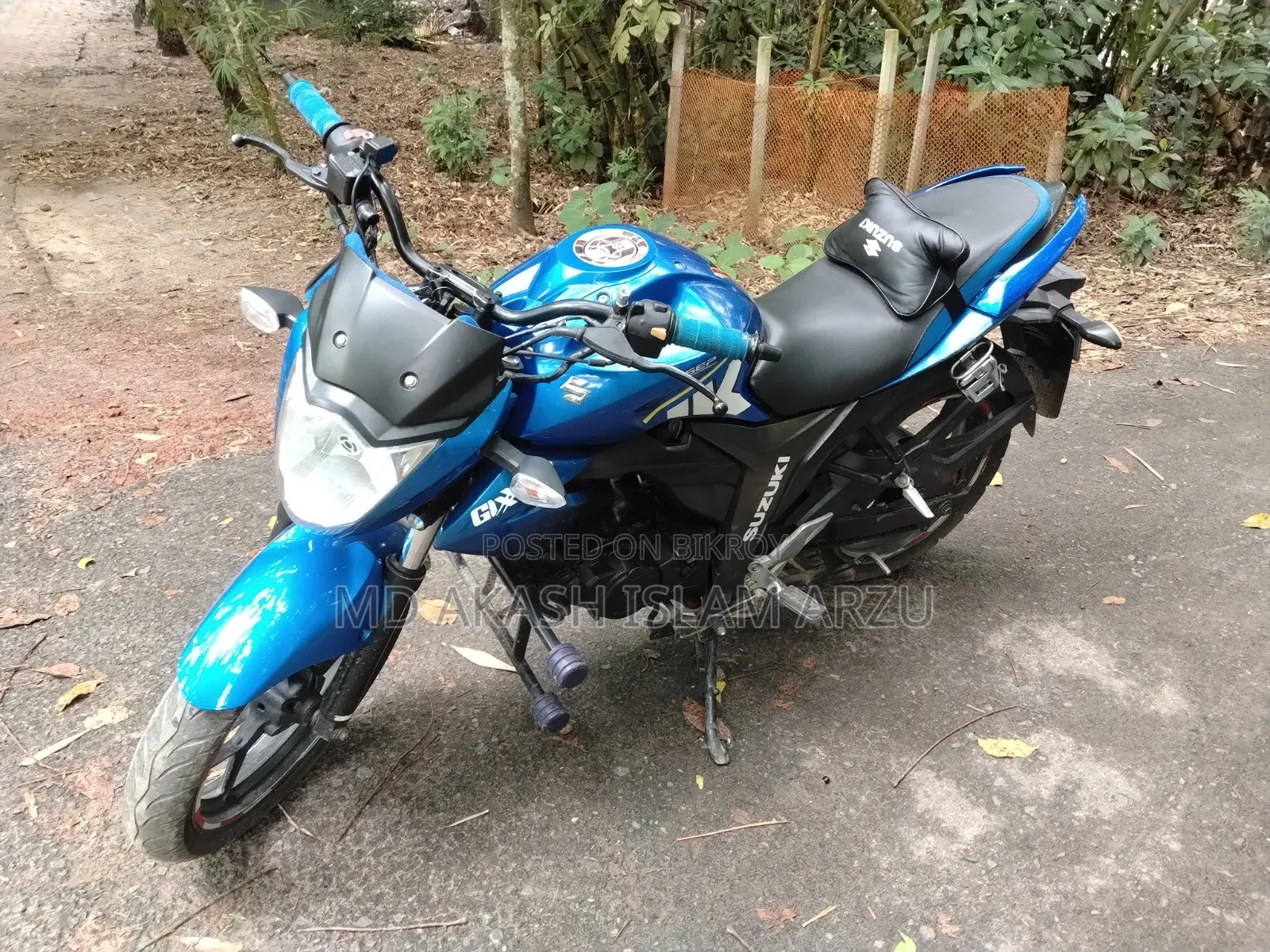 Suzuki Gixxer Monotone 2019 Blue