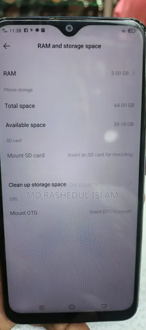 Vivo Y12 64 GB Blue