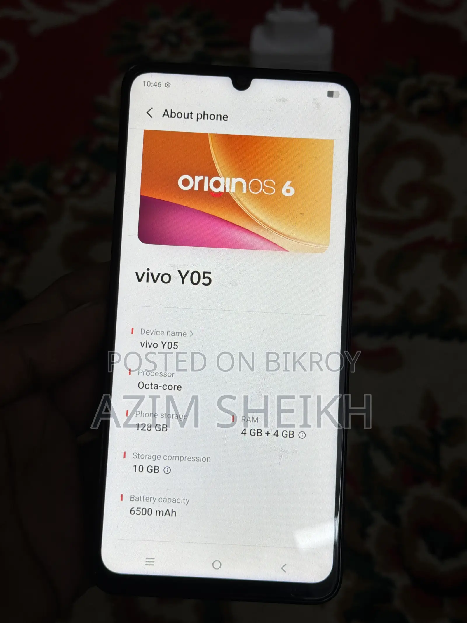 Vivo 128 GB Blue