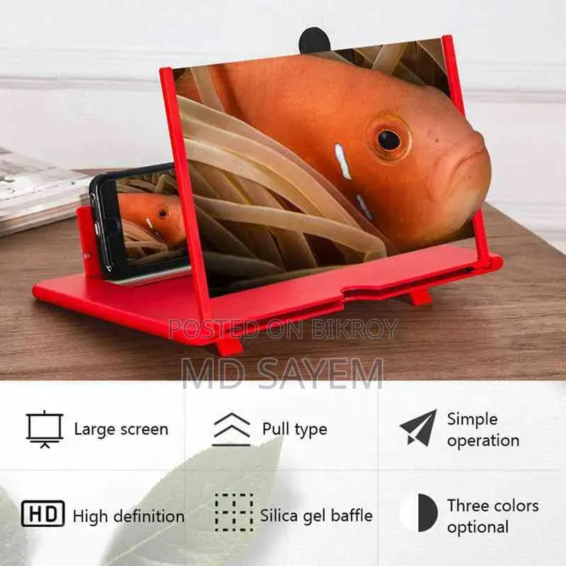 3d Mobile Phone Video Screen Magnifier