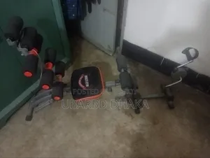 Six-pack exercise machine