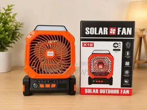 X16 Solar Rechargeable Fan