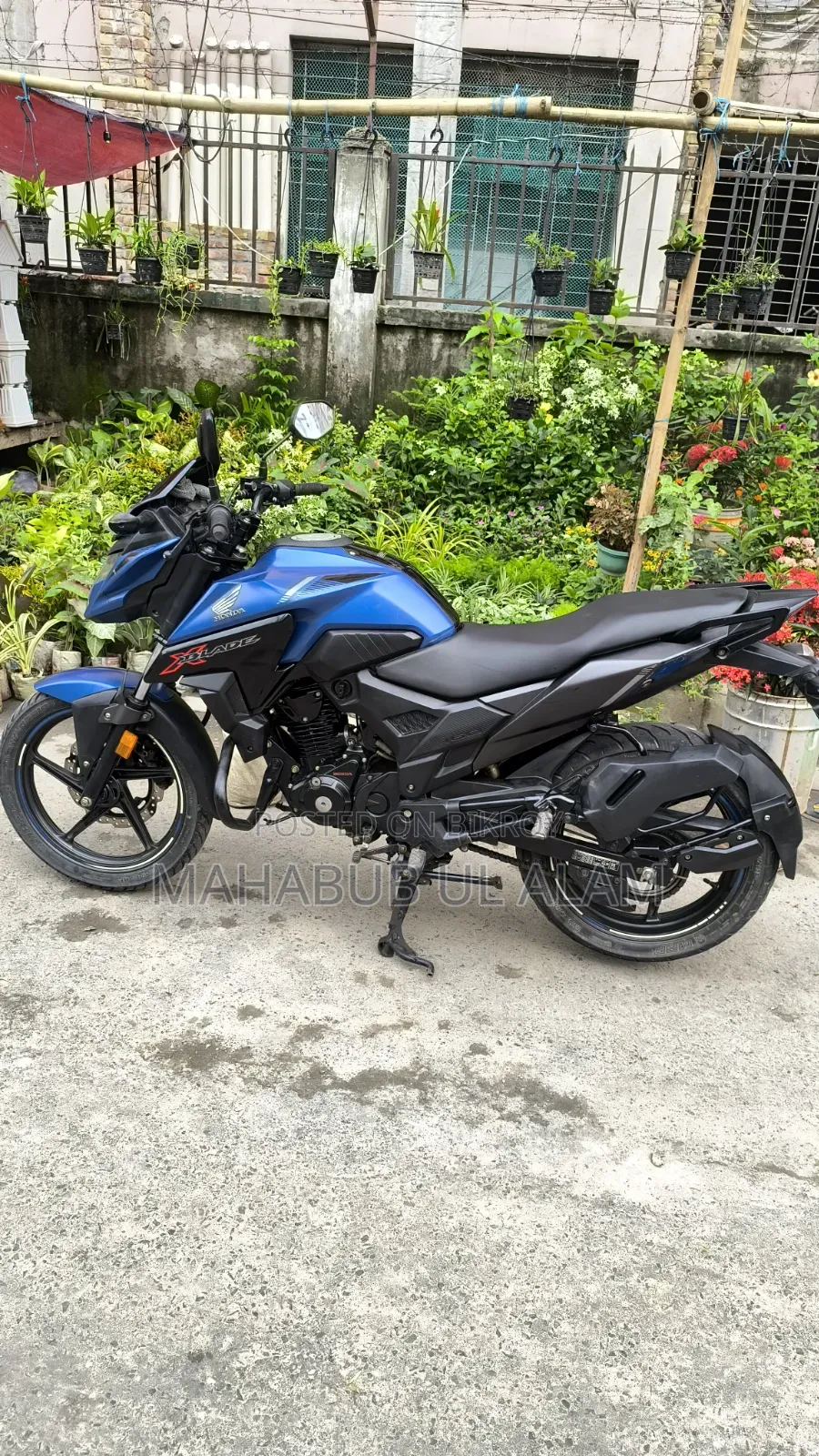 Honda X-Blade 160 2021 Blue