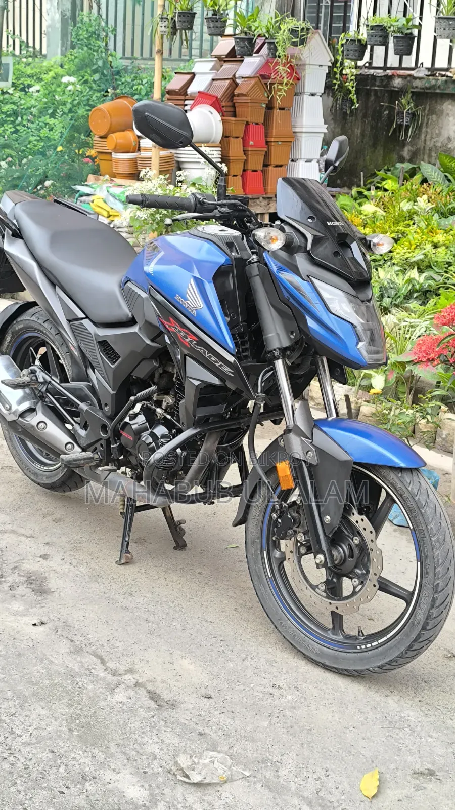 Honda X-Blade 160 2021 Blue