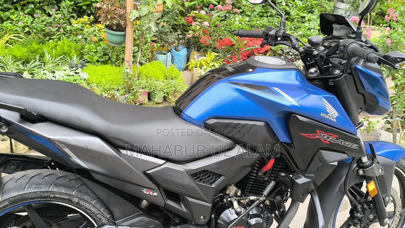Honda X-Blade 160 2021 Blue