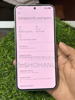 Xiaomi Redmi Turbo 4 Pro 256 GB White