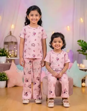 Half Sleeve T-shirt And Pant Set