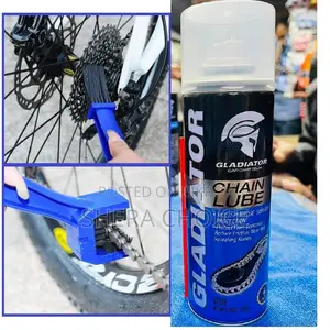 Gladiator Chain Lube and Brush Combo, Motorcycle Chain Lube Oil