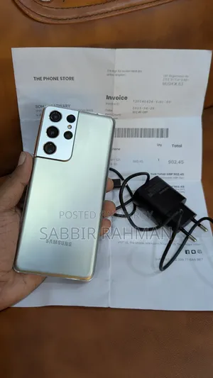 Samsung Galaxy S21 Ultra 5G 256 GB Silver