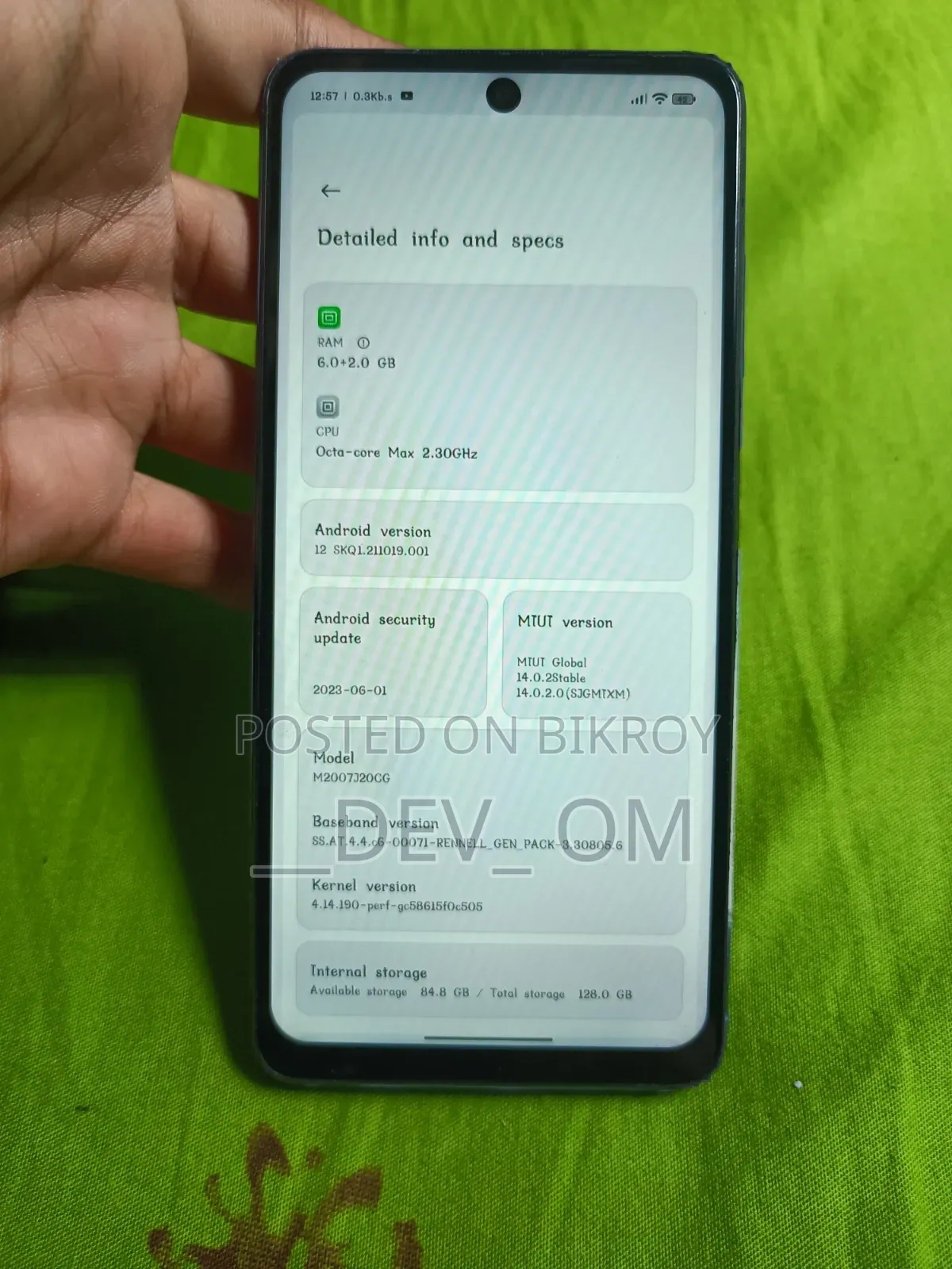Xiaomi Poco X3 NFC 128 GB Blue