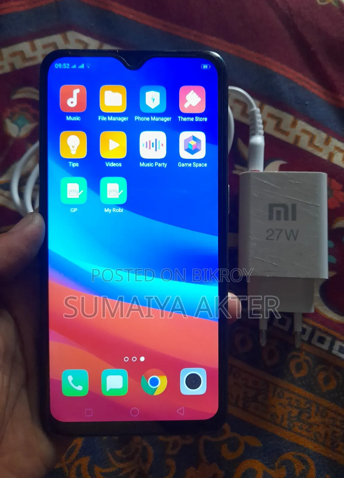 Oppo A7 64 GB Blue