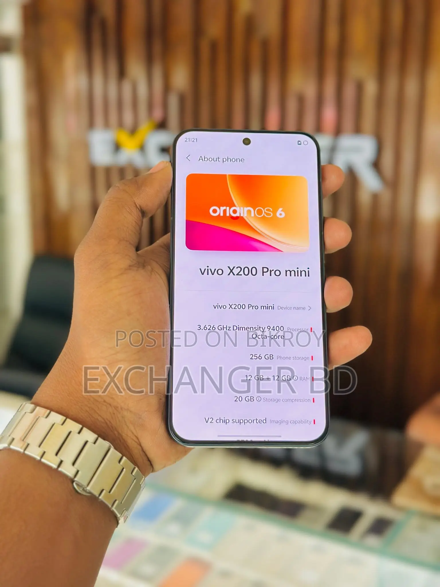 Vivo X200 Pro Mini 256 GB Gray