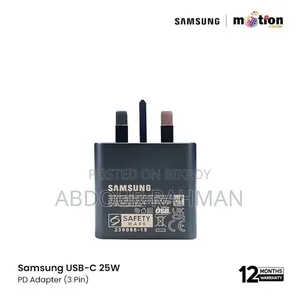 Samsung 25w Type C to C Charger Withcable
