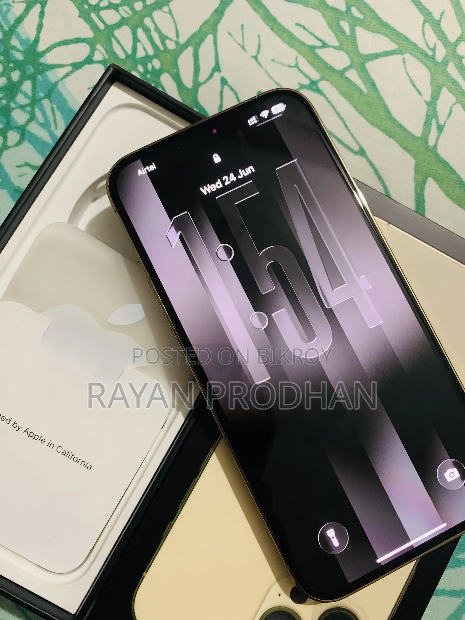 New Apple iPhone 13 Pro Max 128 GB Gold
