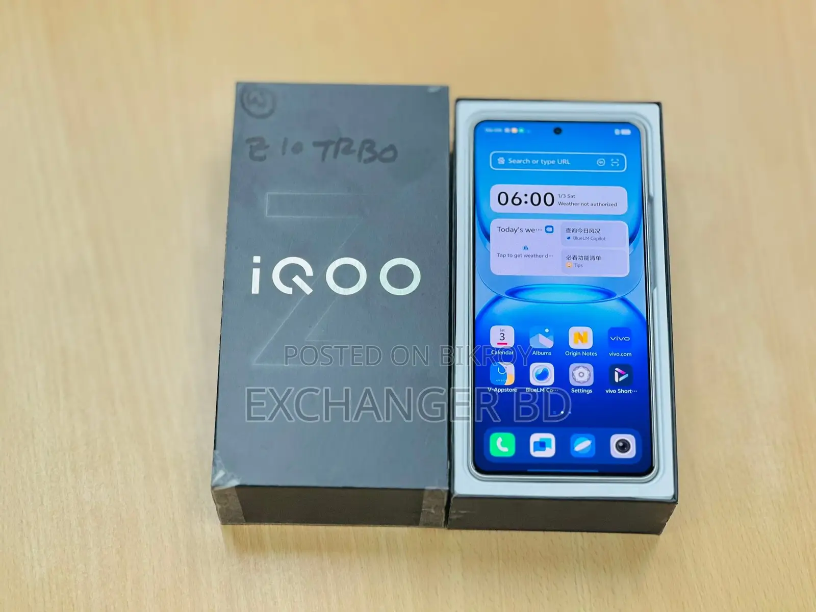 iQOO Z10 256 GB Blue