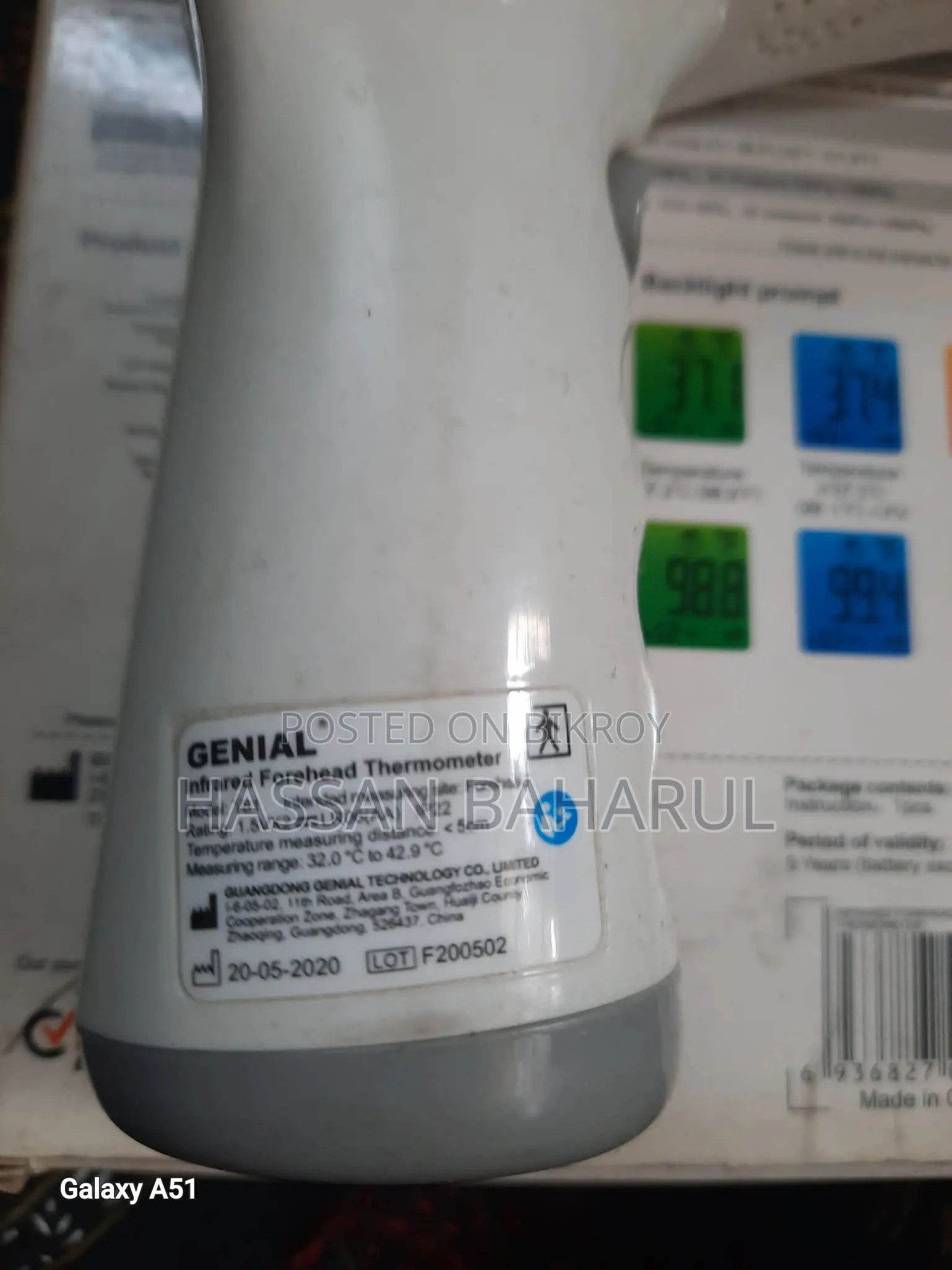 Original Genial Infrared Thermometer From Australia
